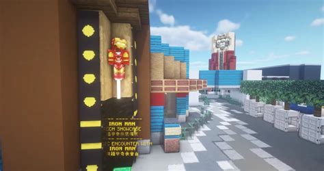 Iron Man Experience Ride Minecraft Map