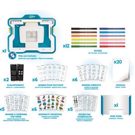 MAPED Creativ Lumi Board Creative Skills Development Drawing Set IPon