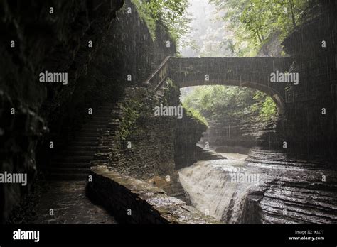 Watkins Glen State Park New York Stock Photo Alamy