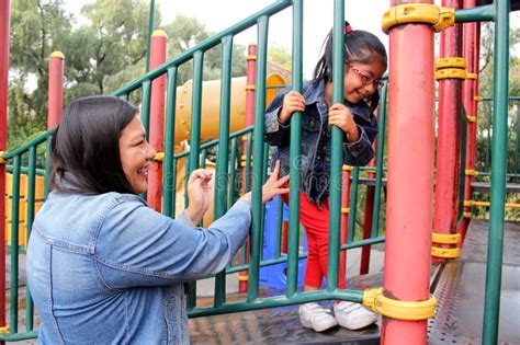 Divorced Single Mom And Year Old Brunette Latina Daughter Spend Quality Time Without