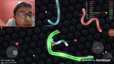 Slither Io Cant Reach Leaderboard Slither Io Youtube