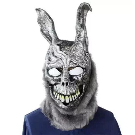 Donnie Darko Frank The Bunny Rabbit Mask Overhead With Fur Adult