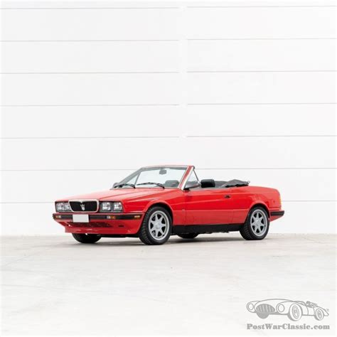 Car Maserati Biturbo Spyder I Zagato 1989 For Sale PostWarClassic