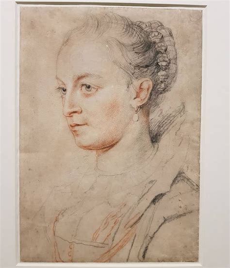 An Old Drawing Of A Woman S Head