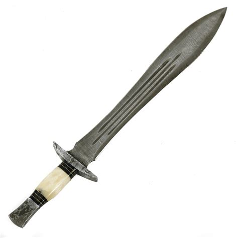 Rapier Sword - Handcrafted Folded High Carbon Damascus Wootz Steel ...