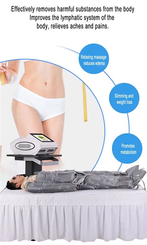 Air Pressure Pressotherapy Lymphatic Drainage Body Slimming Shaping