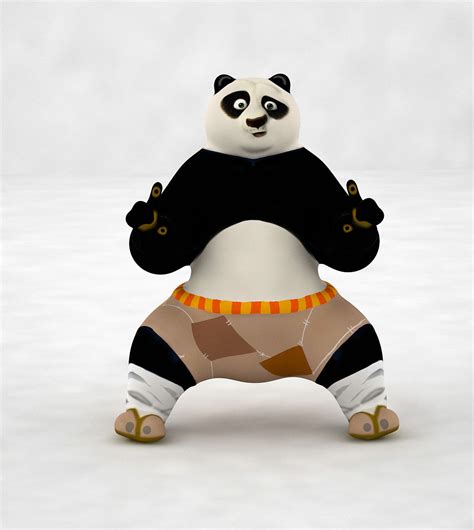 3D model Kung Fu Panda | CGTrader