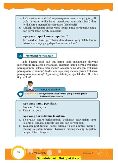 Ipa Kd Struktur Dan Fungsi Sistem Pernapasan Manusia Pdf