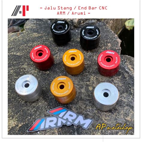 Jalu Stang End Bar CNC Aerox NMAX Vario PCX ADV Beat ARM Shopee