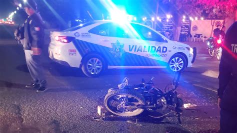 Motociclista de 17 años resulta lesionado tras accidente en Gómez