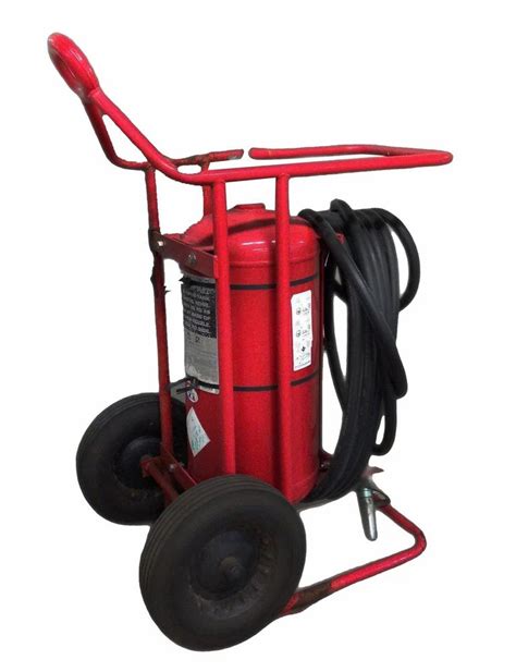 Class B ABC Dry Chemical Powder Wheeled Fire Extinguisher Capacity 6