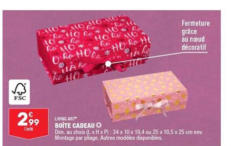 Promo Bo Te Cadeau Living Art Chez Aldi Icatalogue Fr