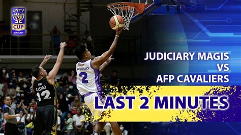 Last Minutes Judiciary Magis Vs Afp Cavaliers December