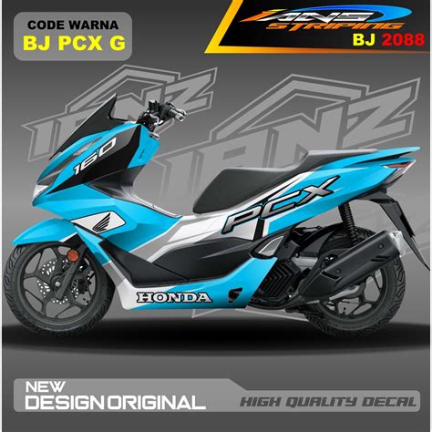 Jual STIKER FULL BODY PCX 150 DECAL STICKER MOTOR HONDA PCX 160