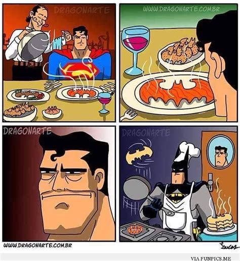 Batman The Cook Batman Funny Comics Superhero Memes