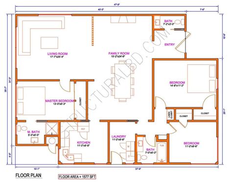 Small Single Family House Plans Free Download