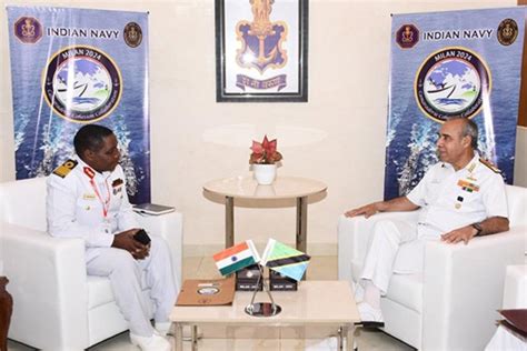 Navies Of India Tanzania Discuss Avenues To Enhance Maritime