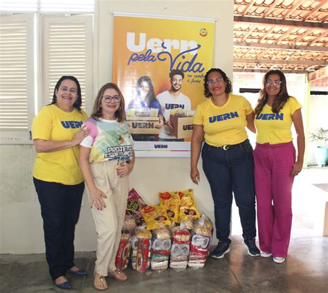 Uern Pela Vida Arrecada Cerca De Duas Toneladas De Alimentos Uern