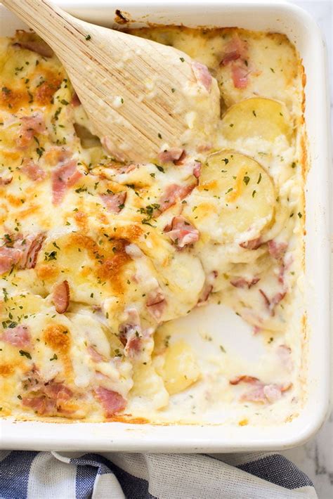 Easy Scalloped Potatoes And Ham Adore Foods