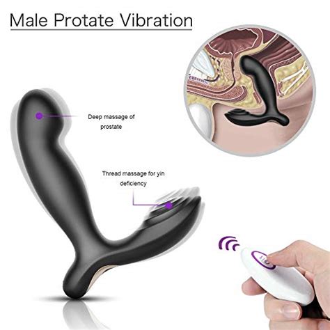 Buy Anplex Male Prostate Vibe Massaging Toys Sex Stimulor Silicone Massage Anal Vibrator