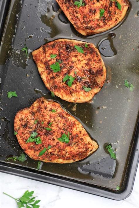 Oven Baked Chicken Breast Recipe - Chicken Vibes