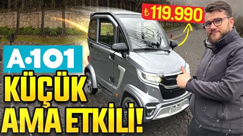 A101 de satılan Volta EV1 Elektrikli Araç inceleme En ucuz elektrikli