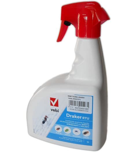 Vebi Insetticida Liquido Draker Rtu Lt X Cimici