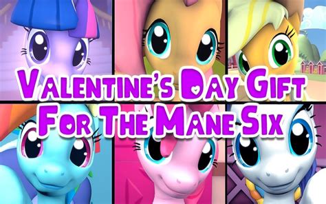 Aclpfilms Valentines Day T For The Mane Six Hearts And Hooves Day