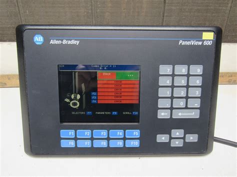 Allen Bradley Panelview K C Ser B Rev L Frn Xlnt Used