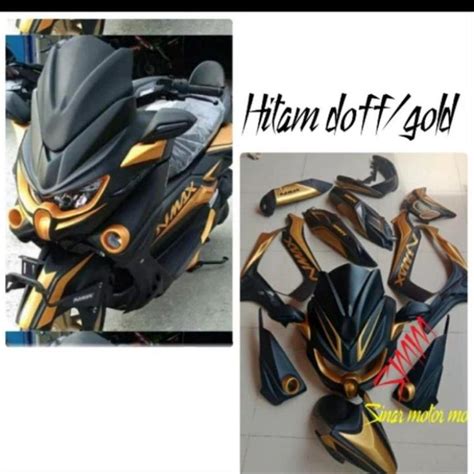 Sepaket Full Modif Nmax Predator Grafis Dari Depan Sampai Belakang