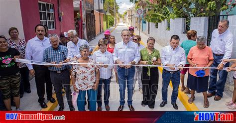 Hoy Tamaulipas Tamaulipas Adrian Oseguera Entrega Obra De