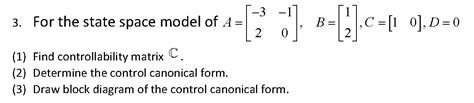 solved          state space model   cheggcom