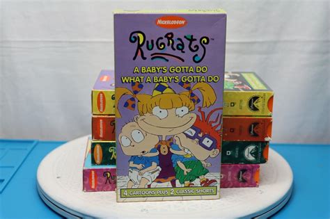 Rugrats Nickelodeon Vhs Lot Of Movies Grelly Usa