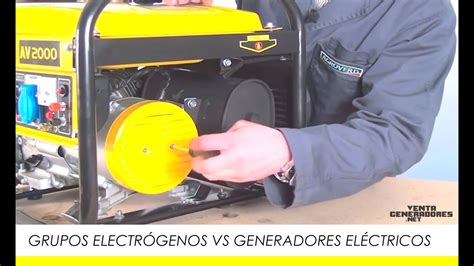 Generadores El Ctricos Vs Grupos Electr Genos Diferencias Youtube