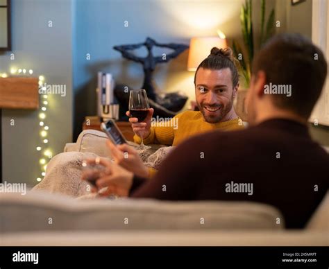 Gay Men Sofa Hi Res Stock Photography And Images Alamy