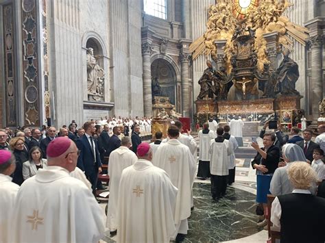 UROCZYSTA MSZA ŚW W WATYKANIE 45 ROCZNICA WYBORU ŚW JANA PAWŁA II