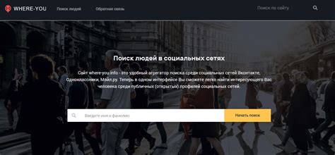 Quick search for people in VK without registration