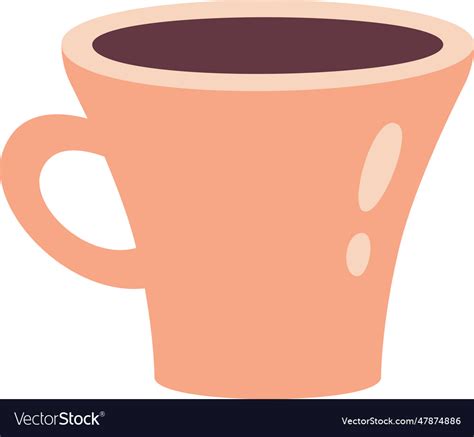 Hot Drink Cup Royalty Free Vector Image VectorStock