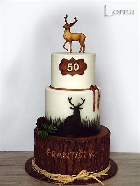 Hunting Cake For A 50th Birthday Celebration