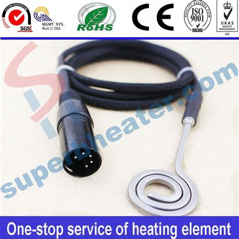 K Type Thermocouple Flat Hot Runner Coil Heater China Hot Runner Heater And Coil Heater