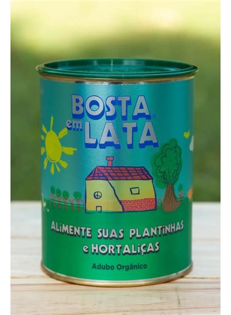 Fertilizante Org Nico Bosta Em Lata Plantas Hortali As G