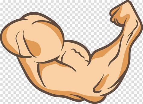 Biceps Muscle Icon Bodybuilder Strong Arm Sign Stock Clipart Clip