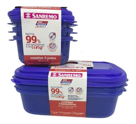 Conjunto De Potes Sanremo Mercadolivre