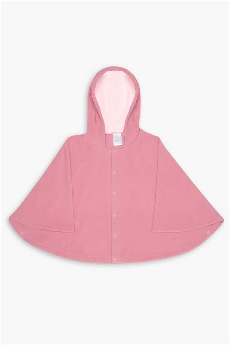 Capa De Soft Capuz Rose Infantil Dedeka