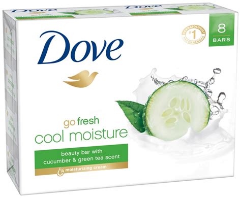 Dove Go Fresh Cool Moisture Beauty Bar With Cucumber And Green Tea Scent