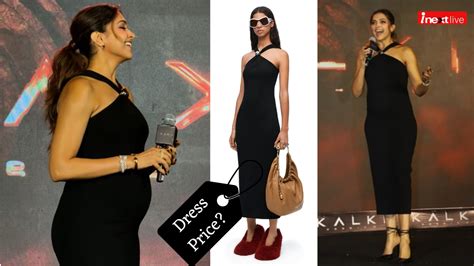 Pregnant Deepika Padukone Flaunts Her 6 Months Baby Bump In A Black