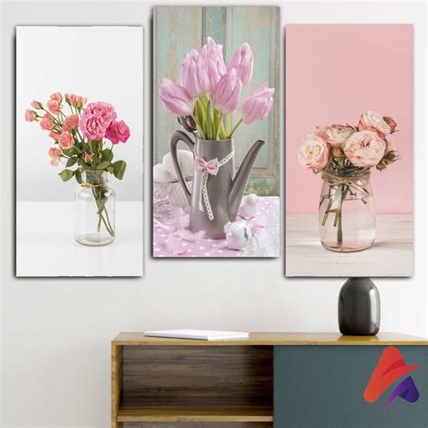 Jual HIASAN DINDING BUNGA FLOWERS 15X30 CM BUNGA WALL DECOR HIASAN