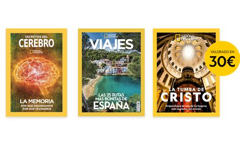 Oferta suscripción National Geographic