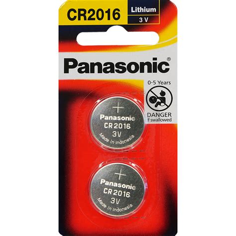 Panasonic 3v Lithium Coin Cell Battery 20mm X 16mm 2pk Tooltime