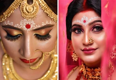 How To Do Bengali Bridal Makeup Step By Step Saubhaya Makeup